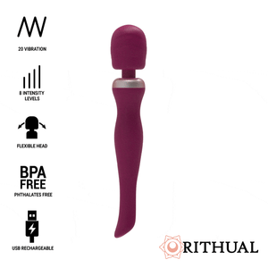RITHUAL — jaudīga, UZLĀDĒJAMA AKASHA WAND 2.0 ORCHID