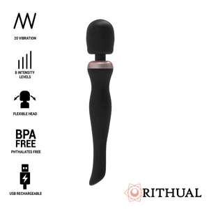 RITHUAL — jaudīga, UZLĀDĒJAMA AKASHA WAND 2.0 ORCHID