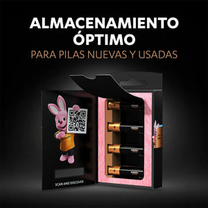 DURACELL - OPTIMUM 200 ЩЕЛОЧНАЯ БАТАРЕЙКА AAA LR03 4 ШТ.
