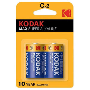 ЩЕЛОЧНАЯ БАТАРЕЯ KODAK - MAX C LR14 2 ШТ.