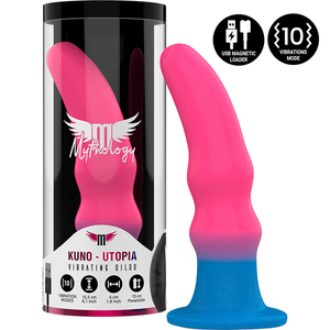 MYTHOLOGY - KUNO UTOPIA DILDO M - VIBRATOR COMPATIBLE WITH WATCHME WIRELESS TECHNOLOGY MYTHOLOGY FANTASY DILDO