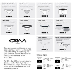 CUT4MEN - CALZONCILLO CORTE BAJO SKIN L CUT4MEN BRIEF & BIKINI