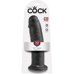 KING COCK - 10 ДИЛДО ЧЕРНЫЙ 25 СМ