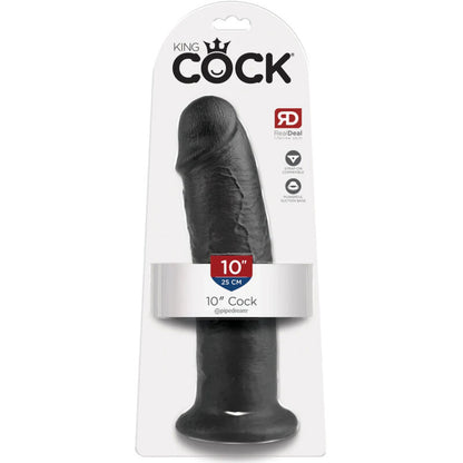 KING COCK - 10 ДИЛДО ЧЕРНЫЙ 25 СМ