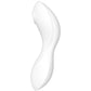 SATISFYER - CURVY TRINITY 5 ВОЗДУШНЫЙ ИМПУЛЬСНЫЙ СТИМУЛЯТОР И ВИБРАТОР С ПРИЛОЖЕНИЕМ БЕЛЫЙ