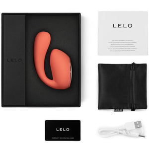 LELO - IDA WAVE CORAL COUPLES MASSAGER LELO
