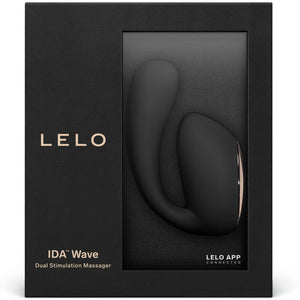 LELO - IDA WAVE ПАРНЫЙ МАССАЖЕР ЧЕРНЫЙ