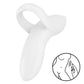APMIERINĀTĀJS - BOLD BLACK LOVER FINGER VIBRATOR WHITE