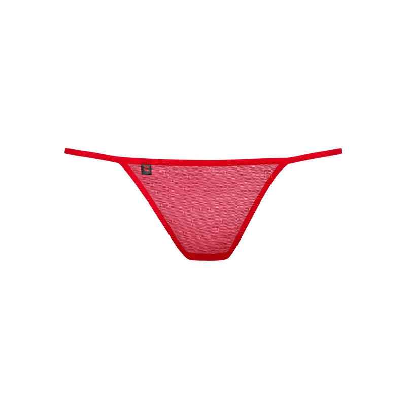 OBSESSIVE - LUIZA THONG RED S/M - LoveYou.lv