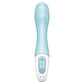 SATISFYER - ВОЗДУШНЫЙ НАСОС ВИБРАТОР 5+ НАДУВНОЙ ВИБРАТОР ДЛЯ ТОЧКИ G СИНИЙ