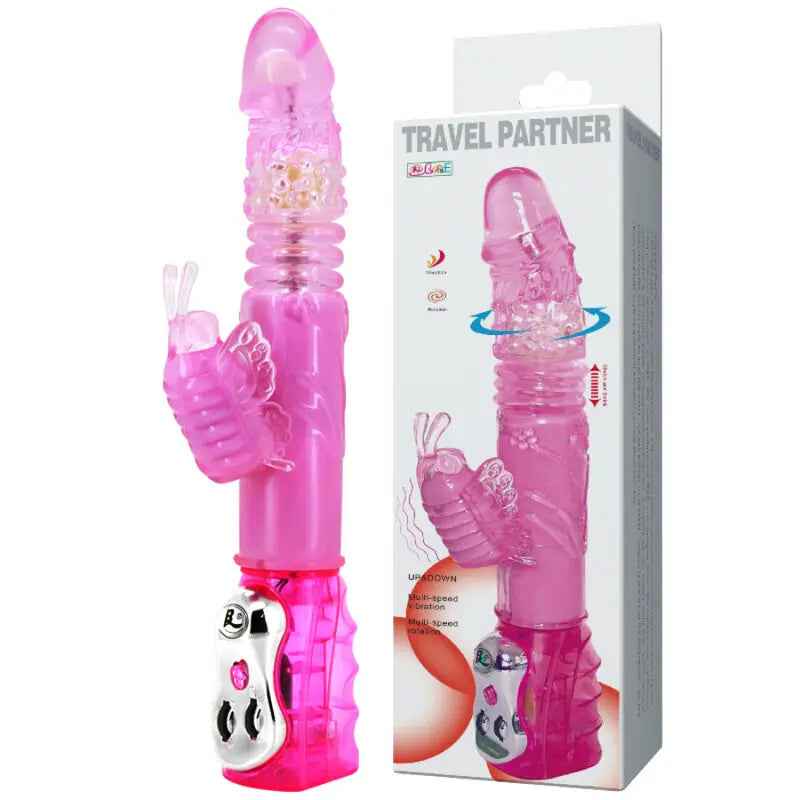 BAILE - TRAVEL PARTNER UP & DOWN ROTATOR RABBIT PINK - LoveYou.lv
