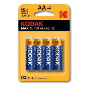 ЩЕЛОЧНАЯ БАТАРЕЯ KODAK - MAX AA LR6 БЛИСТЕР * 4