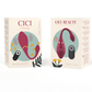 CICI BEAUTY - ПРЕМИУМ СИЛИКОНОВЫЙ ЯЙЦО ВИБРАТОР С ПУЛЬТОМ УПРАВЛЕНИЯ