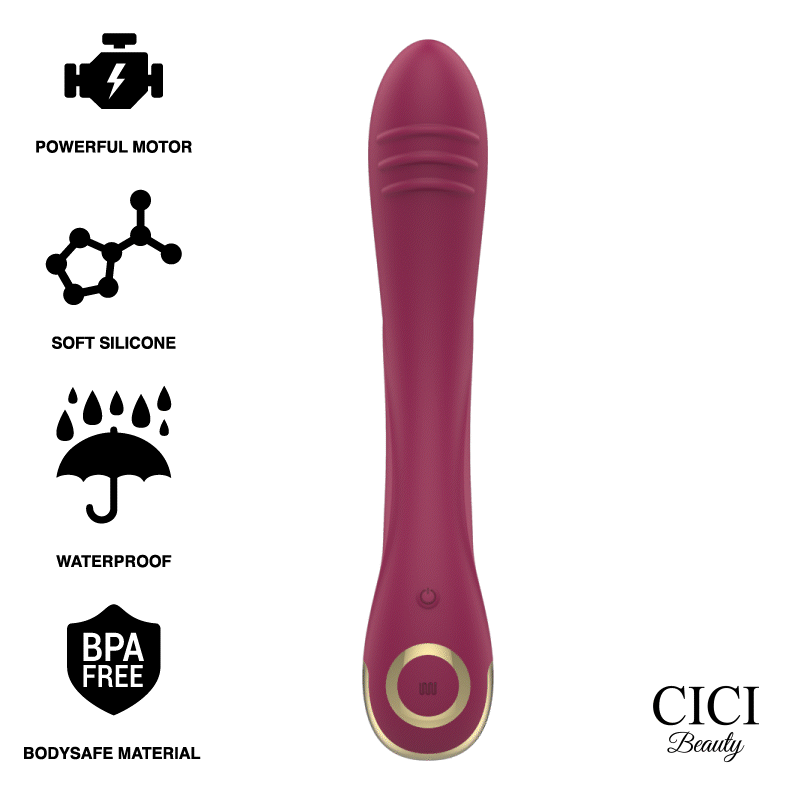 CICI BEAUTY - ПРЕМИУМ СИЛИКОНОВЫЙ ВИБРАТОР ДЛЯ ТОЧКИ G