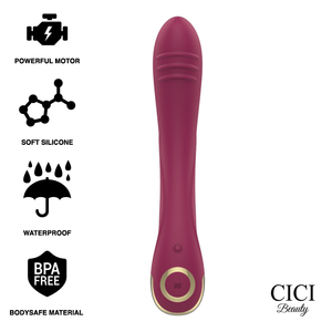 CICI BEAUTY - ПРЕМИУМ СИЛИКОНОВЫЙ ВИБРАТОР ДЛЯ ТОЧКИ G