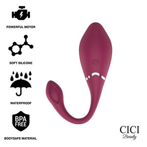 CICI BEAUTY - ПРЕМИУМ СИЛИКОНОВЫЙ ЯЙЦО ВИБРАТОР С ПУЛЬТОМ УПРАВЛЕНИЯ