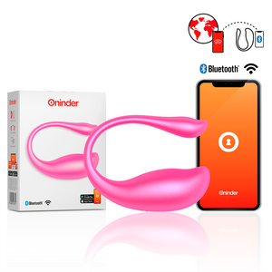 ONINDER - НАЙРОБИ ВИБРАЦИОННОЕ ЯЙЦО РОЗОВОЕ - БЕСПЛАТНОЕ ПРИЛОЖЕНИЕ