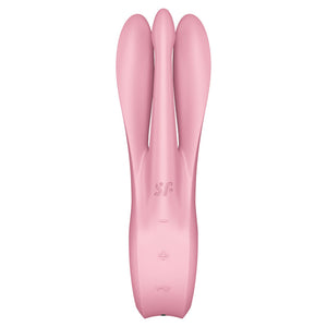 SATISFYER - ТРОЙКА 1 ВИБРАТОР СИНИЙ