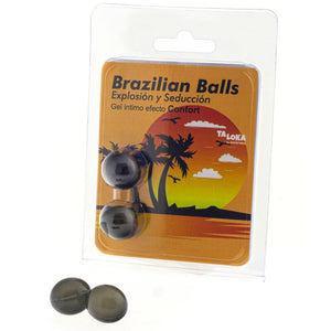 TALOKA - 2 BRAZILIAN BALLS COMFORT EFEKTA AIZRAUJOŠAIS GELS