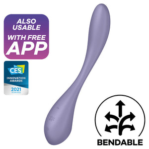 APMIERINĀTĀJS - G-SPOT FLEX 5 MULTI VIBRATOR BLUE
