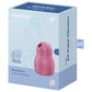 APMIERINĀTĀJS — PRO TO GO 1 DUBULA GAISA PULSE STIMULATORS UN SARKANĀ VIBRATORS
