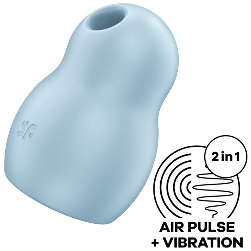 APMIERINĀTĀJS — PRO TO GO 1 DUBULA GAISA PULSE STIMULATORS UN SARKANĀ VIBRATORS
