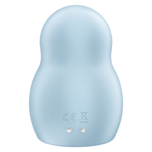 SATISFYER - PRO TO GO 1 DOUBLE AIR PULSE STIMULATOR & VIBRATOR RED SATISFYER AIR PULSE