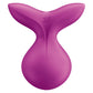 SATISFYER - VIVA LA VULVA 3 НАКЛЕЙНЫЙ ВИБРАТОР ФИОЛЕТОВЫЙ