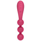 APMIERINĀTĀJS - TRI BALL 1 MULTI VIBRATOR RED