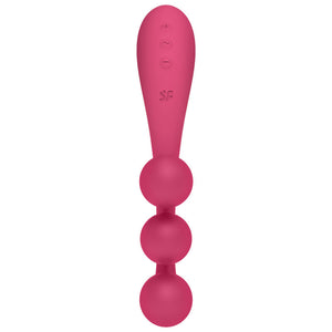 SATISFYER - TRI BALL 1 MULTI VIBRATOR RED SATISFYER VIBRATOR