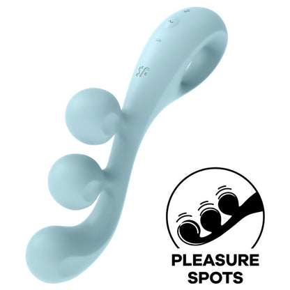 SATISFYER - TRI BALL 2 МУЛЬТИ ВИБРАТОР СИНИЙ