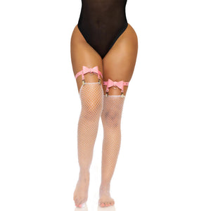 LEG AVENUE - ПОДВЯЗКА ИЗ ВЫСОКОЙ ВЕГАНСКОЙ КОЖИ, ОДИН РАЗМЕР - ЧЕРНЫЙ