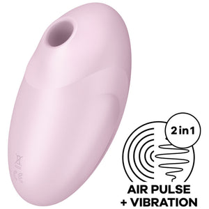 SATISFYER - VULVA LOVER 3 ВОЗДУШНЫЙ ИМПУЛЬСНЫЙ СТИМУЛЯТОР И ВИБРАТОР ЧЕРНЫЙ