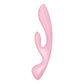SATISFYER - ТРОЙНАЯ ГИБРИДНАЯ ВИБРАЦИЯ РОЗОВОГО ЦВЕТА