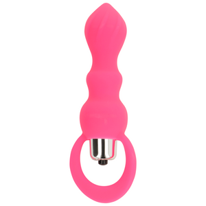 OHMAMA - ANAL STIMULATOR WITH VIBRATION 9 CM PINK OHMAMA