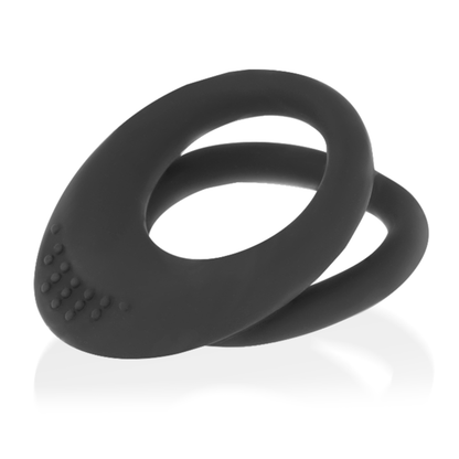ДВОЙНОЕ СИЛИКОНОВОЕ КОЛЬЦО OHMAMA 3,5 СМ - 4,5 СМ