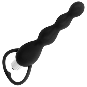 OHMAMA - ANAL STIMULATOR WITH BLACK VIBRATION OHMAMA