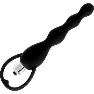OHMAMA - ANAL STIMULATOR WITH BLACK VIBRATION OHMAMA