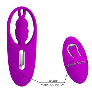 PRETTY LOVE - WILD RABBIT STIMULATOR FOR PANTIES WITH REMOTE CONTROL LILAC PRETTY LOVE SMART