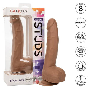 CALEXOTICS - СИЛИКОНОВЫЕ ШПИЛЬКИ 20,32 СМ КОРИЧНЕВЫЕ