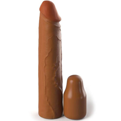 FANTASY X- TENSIONS - РУКАВ PIPEDREAMS 20,32 CM + ВИЛКА 5,00 CM INCH CARAMEL