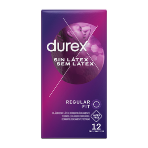 DUREX - ПРЕЗЕРВАТИВЫ БЕЗ ЛАТЕКСА 12 ШТ.