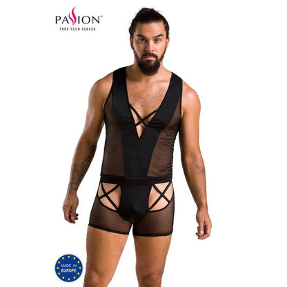 PASSION - 054 KOMPLEKTS OSCAR BLACK S/M