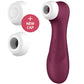 APMIERINĀTĀJS — PRO 2 GENERATION 3 LIQUID AIR TECHNOLOGY WINE RED