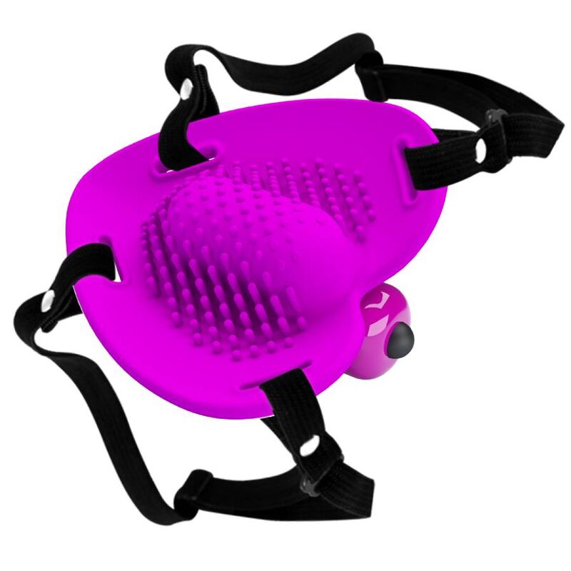 PRETTY LOVE - HEARTBEAT CLITORIS MASSAGER 10 VIBRATION MODES PURPLE PRETTY LOVE FLIRTATION