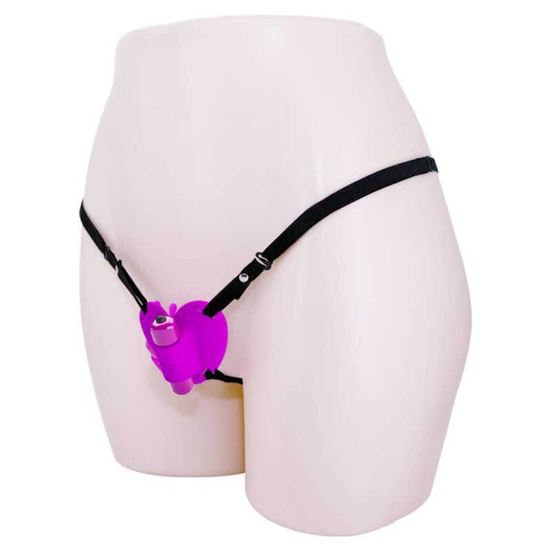PRETTY LOVE - HEARTBEAT CLITORIS MASSAGER 10 VIBRATION MODES PURPLE PRETTY LOVE FLIRTATION