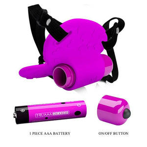 PRETTY LOVE - HEARTBEAT CLITORIS MASSAGER 10 VIBRATION MODES PURPLE PRETTY LOVE FLIRTATION