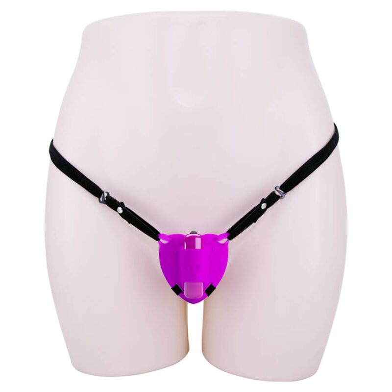 PRETTY LOVE - HEARTBEAT CLITORIS MASSAGER 10 VIBRATION MODES PURPLE PRETTY LOVE FLIRTATION