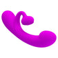 PRETTY LOVE — sirsnīgs VIBRATORS UN CLITORIS SUCKER PURPURA SILIKONS