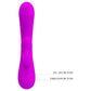 PRETTY LOVE — sirsnīgs VIBRATORS UN CLITORIS SUCKER PURPURA SILIKONS